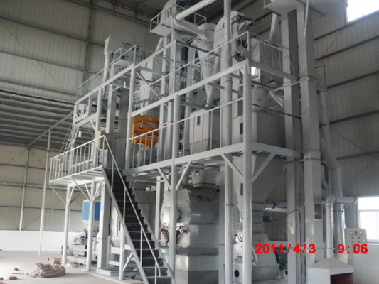 kopen Van het de Productielijnvee van de Kippevoerkorrel van de de Biomassakorrel de Molenmachines 10mx4mx9.5m online manufacture