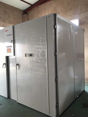 kopen Incubator van het hoge Capaciteits de Enige Stadium met Hatcher voor Kwartelseieren 30000 3.8kw online manufacture