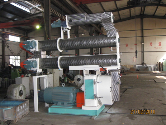 kopen het 18de Materiaal van de het Voermolen van 132kw Ring Die Wood Pellet Machine online manufacture